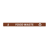 Jantex Slim Bin Lid Food Waste Label
